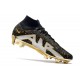 Nike Air Zoom Mercurial Superfly 9 Elite FG Nero Argento Oro