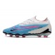 Scarpe da Calcio Nike Phantom GX Elite FG Blu Baltico Rosa Blast Bianco Laser Blu