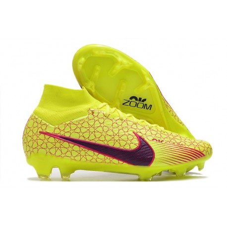 Nike Air Zoom Mercurial Superfly 9 Elite FG Giallo Rosso