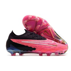 Scarpe da Calcio Nike Phantom GX Elite FG Rosa Nero Bianco