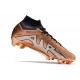 Nike Air Zoom Mercurial Superfly 9 Elite FG SE X Mbappe Rame Metallico