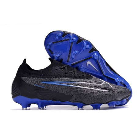 Nike Phantom GX Elite FG Scarpa Nero Cromo Hyper Royal