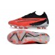 Nike Phantom GX Elite FG Scarpa Cremisi Vivace Nero Bianco