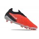 Nike Phantom GX Elite FG Scarpa Cremisi Vivace Nero Bianco