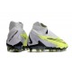 Scarpe Nike Phantom GX Elite DF FG Verde Grigio
