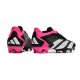 adidas Predator Accuracy.1 L FG Nero Core Bianco Rosa Shock Team