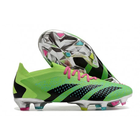 adidas Scarpe Calcio Predator Accuracy.1 L FG Verde Nero
