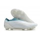 adidas Copa Pure+ FG Scarpa Bianco Grigio 2 Blu Preloved