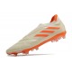 adidas Copa Pure+ FG Scarpa Bianco Off Arancione Solare Team