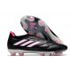 adidas Copa Pure+ FG Scarpa Nero Core Zero Metallico Rosa Shock Team