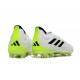 adidas Copa Pure+ FG Scarpa Bianco Nero Core Limone Lucido