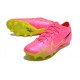 Nike Zoom Mercurial Vapor 15 Elite Ag Pro Rosa Giallo