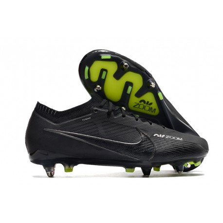 Nike Zoom Mercurial Vapor 15 Elite SG Pro Nero Grigio Fumo Scuro Summit Bianco Volt