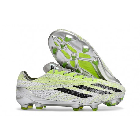 adidas X Crazyfast Strung + FG Grigio Bianco Limone Lucido 