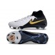 Scarpe Nike Phantom Luna Elite FG Bianco Nero Oro Metallizzato
