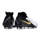 Scarpe Nike Phantom Luna Elite FG Bianco Nero Oro Metallizzato
