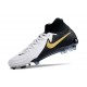 Scarpe Nike Phantom Luna Elite FG Bianco Nero Oro Metallizzato