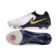 Nike Phantom GX 2 Elite FG Nuovo Bianco Nero Oro Metallizzato