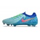 Nike Phantom GX 2 Elite FG Nuovo Blu Rosa