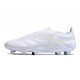 Scarpe adidas Predator Elite Laceless FG Bianco Argento Met