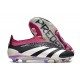 Scarpe adidas Predator Elite Laceless FG Nero Bianco Viola