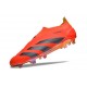 Scarpe adidas Predator Elite Laceless FG Rosso Negro Giallo
