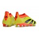 Scarpe adidas Predator Elite Laceless FG Giallo Nero Rosso