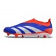 Scarpe adidas Predator Elite Laceless FG Blu Bianco Rosso