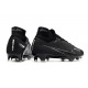 Scarpe Nike Air Zoom Mercurial Superfly IX Elite FG Nero