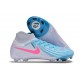 Scarpe Nike Phantom Luna Elite FG Blu Bianco Rosa