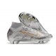Scarpe Nike Air Zoom Mercurial Superfly IX Elite FG Argento Oro