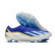 adidas X Crazyfast.1 Laceless FG Messi Blu Lucido Blu Burst Bianco