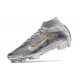 Scarpe Nike Air Zoom Mercurial Superfly IX Elite FG Argento Oro