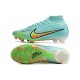 Scarpe Nike Air Zoom Mercurial Superfly IX Elite FG Verde Giallo