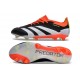 adidas Predator Elite FG Nero Core Bianco Rosso Solare