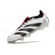 adidas Predator Elite FG Bianco Nero Rosso