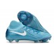 Scarpe Nike Phantom Luna Elite FG Blu Bianco