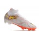 Scarpe Nike Air Zoom Mercurial Superfly IX Elite FG Bianco Rosso Giallo