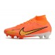 Scarpe Nike Air Zoom Mercurial Superfly IX Elite FG Arancione Oro