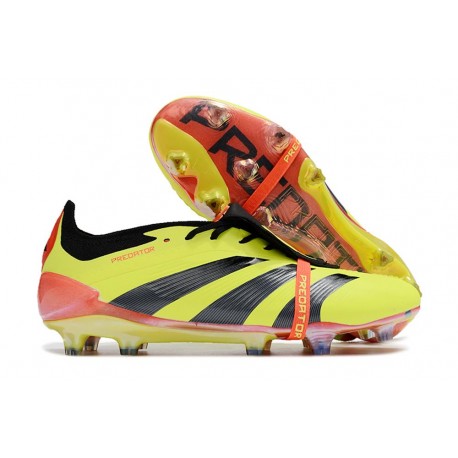 adidas Predator Elite FT FG Giallo Nero Rosso