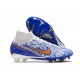 Nike Air Zoom Mercurial Superfly IX Elite FG Bianco Blu Oro