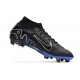 Scarpe Nike Air Zoom Mercurial Superfly IX Elite FG Nero Cromo Hyper Royal