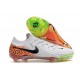 Nike Phantom GX 2 Elite FG Nuovo Bianco Nero Arancione