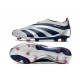 Scarpe adidas Predator Elite Laceless FG Argento Nero Rosso