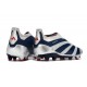 Scarpe adidas Predator Elite Laceless FG Argento Nero Rosso