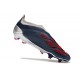 Scarpe adidas Predator Elite Laceless FG Argento Nero Rosso