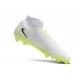 Scarpe Nike Phantom Luna Elite FG Bianco Nero Giallo