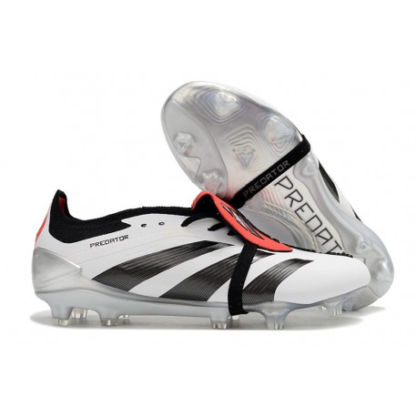 adidas Predator Elite FT FG Bianco Nero Rosso
