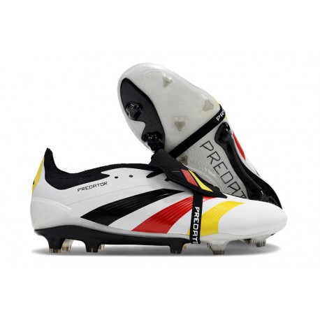 adidas Predator Elite FT FG Bianco Nero Rosso Giallo