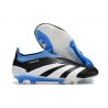 Scarpe adidas Predator Elite Laceless FG Nero Bianco Blu